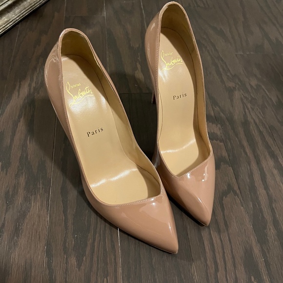 Christian Louboutin Shoes - Christian louboutin - Corneille 100 - Nude 41 (US 10)